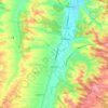 Seissan topographic map, elevation, terrain