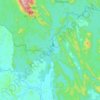 Sungai Tembeling topographic map, elevation, terrain