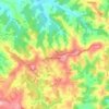 Badefols-d'Ans topographic map, elevation, terrain
