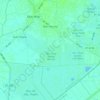 Xã Đức Hòa Hạ topographic map, elevation, terrain