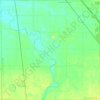 Taymouth Township topographic map, elevation, terrain