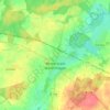 Stavenhagen topographic map, elevation, terrain