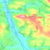 Bishop's Tawton topographic map, elevation, terrain