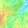 Tyne Valley topographic map, elevation, terrain