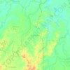 Teluk Gelam topographic map, elevation, terrain