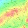 Woore topographic map, elevation, terrain