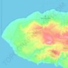 Sumba Barat Daya topographic map, elevation, terrain