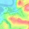 Landscape topographic map, elevation, terrain