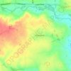 Foxearth topographic map, elevation, terrain