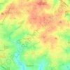 High Easter topographic map, elevation, terrain