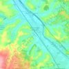 San Giovanni Valdarno topographic map, elevation, terrain