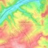 Hesperinghausen topographic map, elevation, terrain