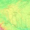 Ternopil Oblast topographic map, elevation, terrain