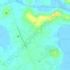 Poonchira topographic map, elevation, terrain
