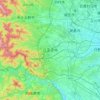 八王子市 topographic map, elevation, terrain