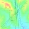 Moulton topographic map, elevation, terrain