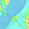 Aust topographic map, elevation, terrain