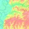 Wilkinson County topographic map, elevation, terrain