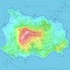 Île d'Ischia topographic map, elevation, terrain