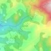 Zagrdje topographic map, elevation, terrain