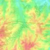 Thiel-sur-Acolin topographic map, elevation, terrain