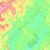 Sarzedas topographic map, elevation, terrain