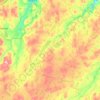 Титовка topographic map, elevation, terrain