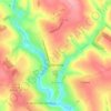 Sharhorod topographic map, elevation, terrain