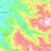 Jacaltenango topographic map, elevation, terrain