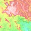 Bagicha Tahsil topographic map, elevation, terrain