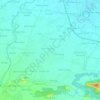 Mutiara Timur topographic map, elevation, terrain