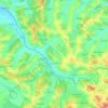 Hereclean topographic map, elevation, terrain