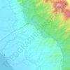 Batang Majunto topographic map, elevation, terrain
