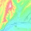 Meeker topographic map, elevation, terrain