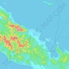 Simeulue Timur topographic map, elevation, terrain