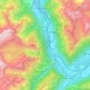 Evionnaz topographic map, elevation, terrain