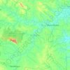 Batanghari topographic map, elevation, terrain