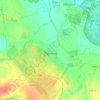Chotusice topographic map, elevation, terrain