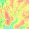 Wise topographic map, elevation, terrain