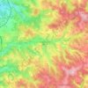 Le Vigan-en-Quercy topographic map, elevation, terrain