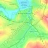 Bishop Auckland topographic map, elevation, terrain
