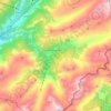 Binn topographic map, elevation, terrain