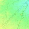Masaurhi topographic map, elevation, terrain