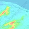 Panteraja topographic map, elevation, terrain