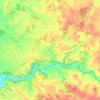 Savigné topographic map, elevation, terrain