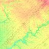 Southwest Middlesex topographic map, elevation, terrain