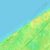Grand Beach topographic map, elevation, terrain