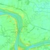 Ficarolo topographic map, elevation, terrain