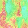 Douglas County topographic map, elevation, terrain