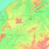 Katni topographic map, elevation, terrain